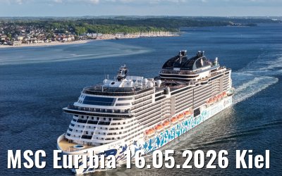 MSC Euribia 16.05.2026 Kiel