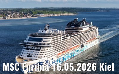 MSC Euribia 16.05.2026 Kiel