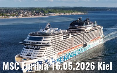 MSC Euribia 16.05.2026 Kiel