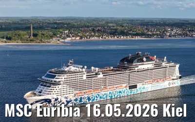 MSC Euribia 16.05.2026 Kiel