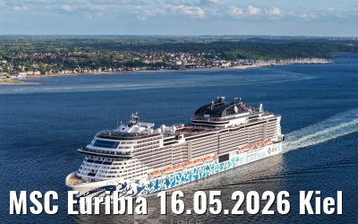 MSC Euribia 16.05.2026 Kiel