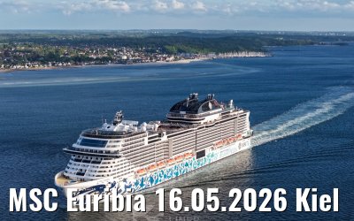 MSC Euribia 16.05.2026 Kiel