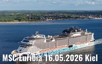 MSC Euribia 16.05.2026 Kiel
