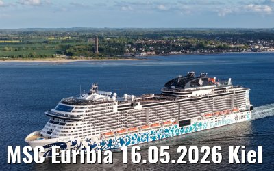 MSC Euribia 16.05.2026 Kiel