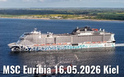 MSC Euribia 16.05.2026 Kiel