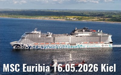 MSC Euribia 16.05.2026 Kiel