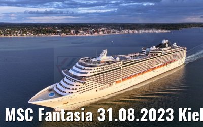 MSC Fantasia 31.08.2023 Kieler Bucht