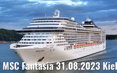 MSC Fantasia 31.08.2023 Kieler Förde