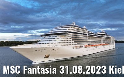 MSC Fantasia 31.08.2023 Kieler Förde