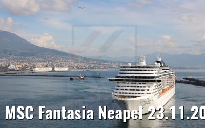 MSC Fantasia Neapel 23.11.2021