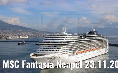 MSC Fantasia Neapel 23.11.2021