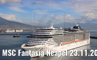 MSC Fantasia Neapel 23.11.2021