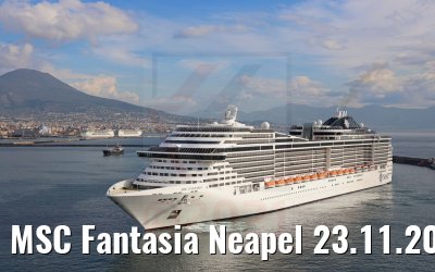 MSC Fantasia Neapel 23.11.2021