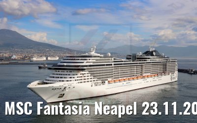 MSC Fantasia Neapel 23.11.2021