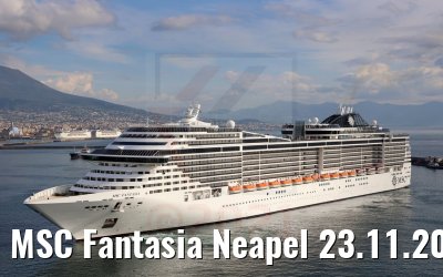 MSC Fantasia Neapel 23.11.2021