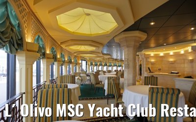 L´ Olivo MSC Yacht Club Restaurant