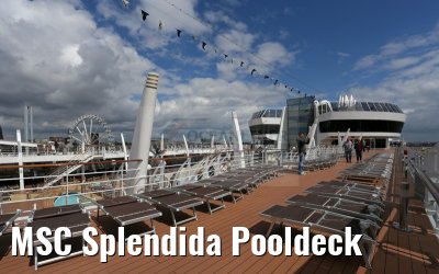 MSC Splendida Pooldeck