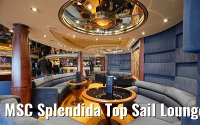 MSC Splendida Top Sail Lounge