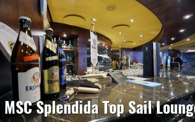 MSC Splendida Top Sail Lounge Bar