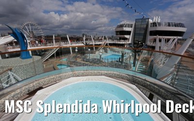 MSC Splendida Whirlpool Deck 15