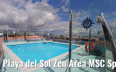 Playa del Sol Zen Area MSC Splendida