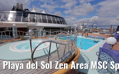 Playa del Sol Zen Area MSC Splendida