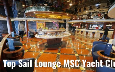 Top Sail Lounge MSC Yacht Club MSC Splendida