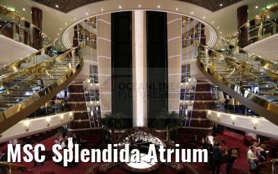 MSC Splendida Atrium