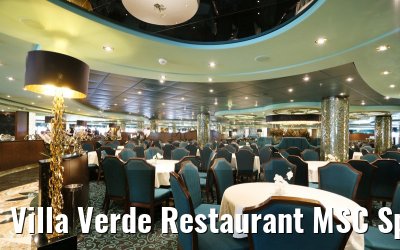 Villa Verde Restaurant MSC Splendida
