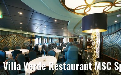 Villa Verde Restaurant MSC Splendida