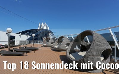 Top 18 Sonnendeck mit Cocoons MSC Splendida