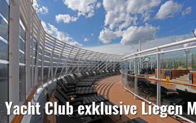 Yacht Club exklusive Liegen MSC Splendida