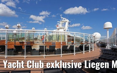 Yacht Club exklusive Liegen MSC Splendida