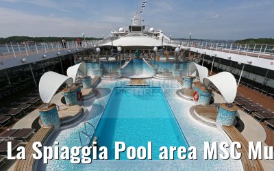 La Spiaggia Pool area MSC Musica