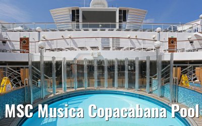 MSC Musica Copacabana Pool area