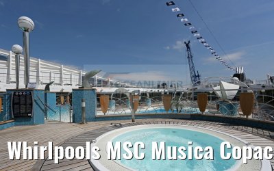 Whirlpools MSC Musica Copacabana Pool area