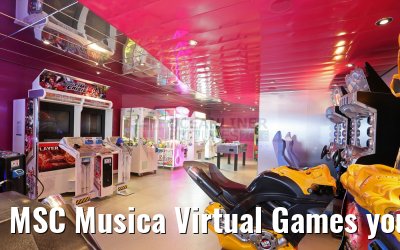 MSC Musica Virtual Games youth area