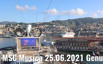 MSC Musica 25.06.2021 Genua
