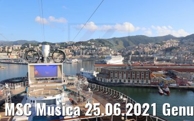 MSC Musica 25.06.2021 Genua