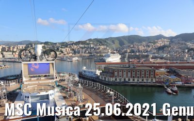 MSC Musica 25.06.2021 Genua