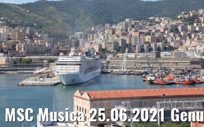 MSC Musica 25.06.2021 Genua
