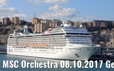 MSC Orchestra 08.10.2017 Genua