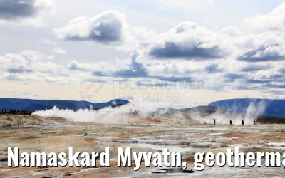 Namaskard Myvatn, geothermal area, Iceland 30.07.2023