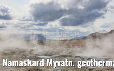 Namaskard Myvatn, geothermal area, Iceland 30.07.2023