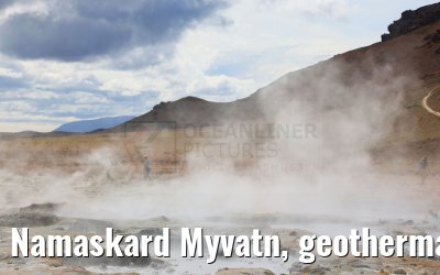 Namaskard Myvatn, geothermal area, Iceland 30.07.2023