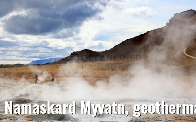 Namaskard Myvatn, geothermal area, Iceland 30.07.2023