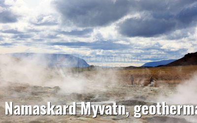 Namaskard Myvatn, geothermal area, Iceland 30.07.2023