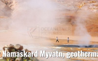 Namaskard Myvatn, geothermal area, Iceland 30.07.2023