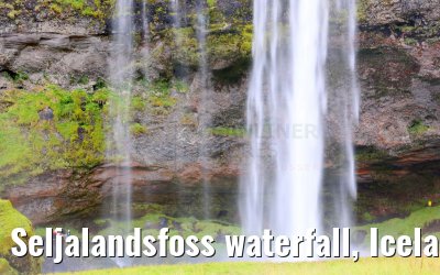 Seljalandsfoss waterfall, Iceland 01.082023