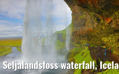 Seljalandsfoss waterfall, Iceland 01.082023